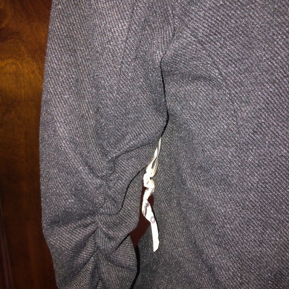 NWT GRAY THREE QUARTER SLEEVE WORK JACKET - Picture 5 of 5